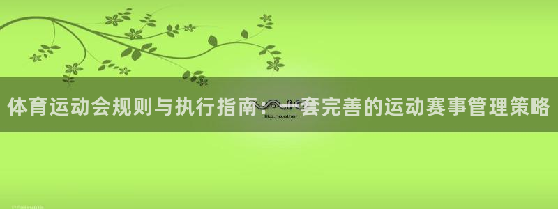 谈球吧体育：体育运动会规则与执行指南：一套完善的运动赛事管理策略